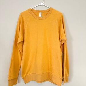 Alternative Apparel Gold Crewneck Sweatshirt – Size Medium